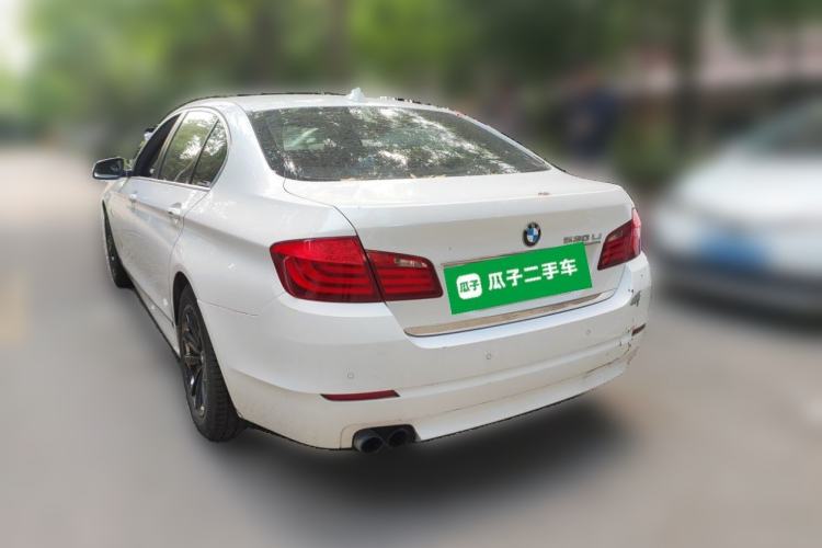Used BMW 5 Series 2013 525Li Luxury Model Rear Left 45 Deg