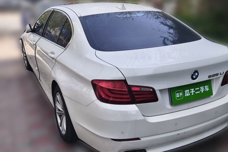 Used BMW 5 Series 2013 525Li Luxury Model Rear Left 45 Deg