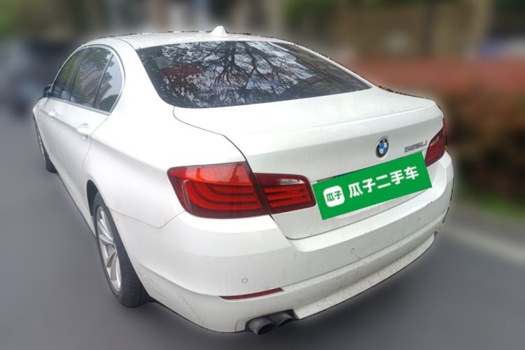 Used BMW 5 Series 2013 525Li Luxury Model Rear Left 45 Deg