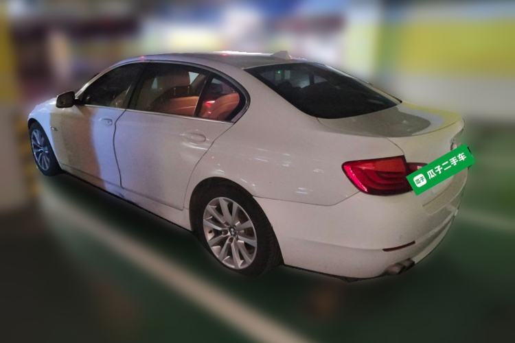 Used BMW 5 Series 2013 530Li Leading Model Rear Left 45 Deg