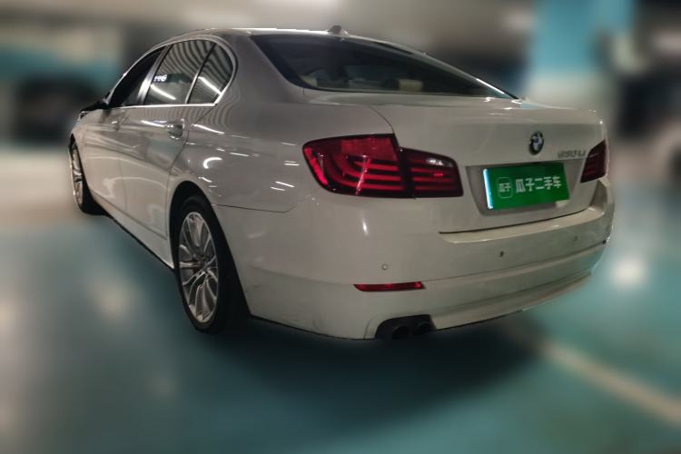 Used BMW 5 Series 2013 530Li Leading Model Rear Left 45 Deg