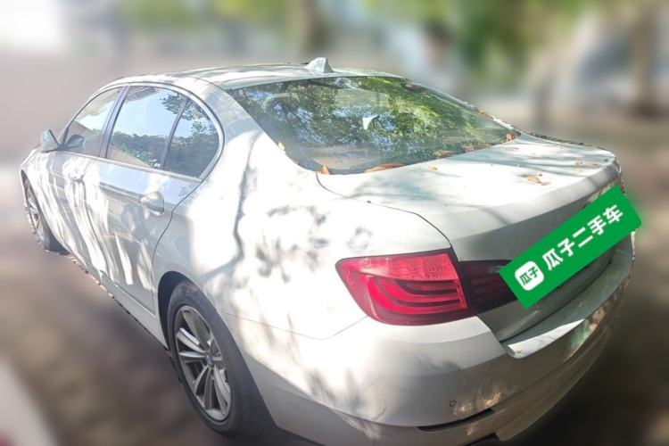 Used BMW 5 Series 2013 525Li Luxury Model Rear Left 45 Deg