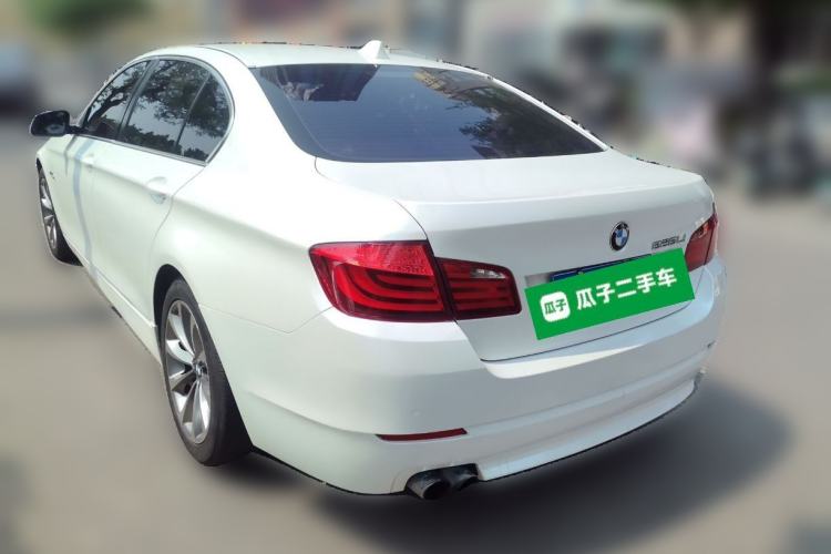 Used BMW 5 Series 2013 525Li Luxury Model Rear Left 45 Deg