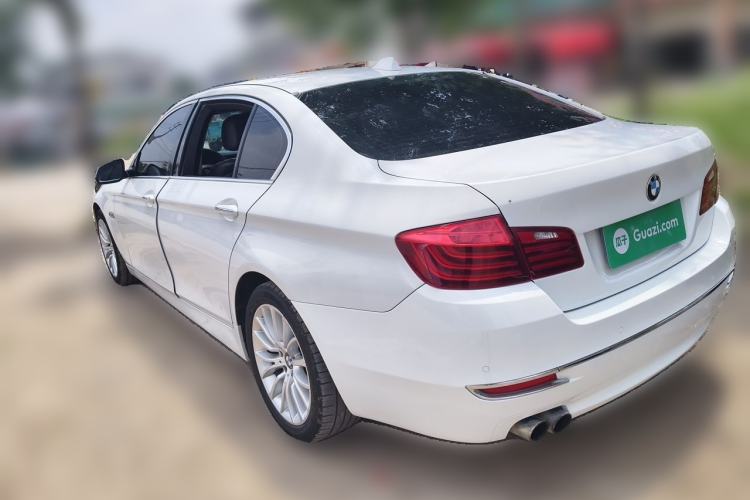 Used BMW 5 Series 2013 525Li Luxury Model Rear Left 45 Deg
