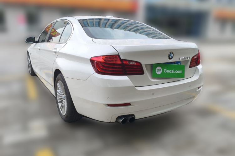 Used BMW 5 Series 2013 525Li Leading Model Rear Left 45 Deg