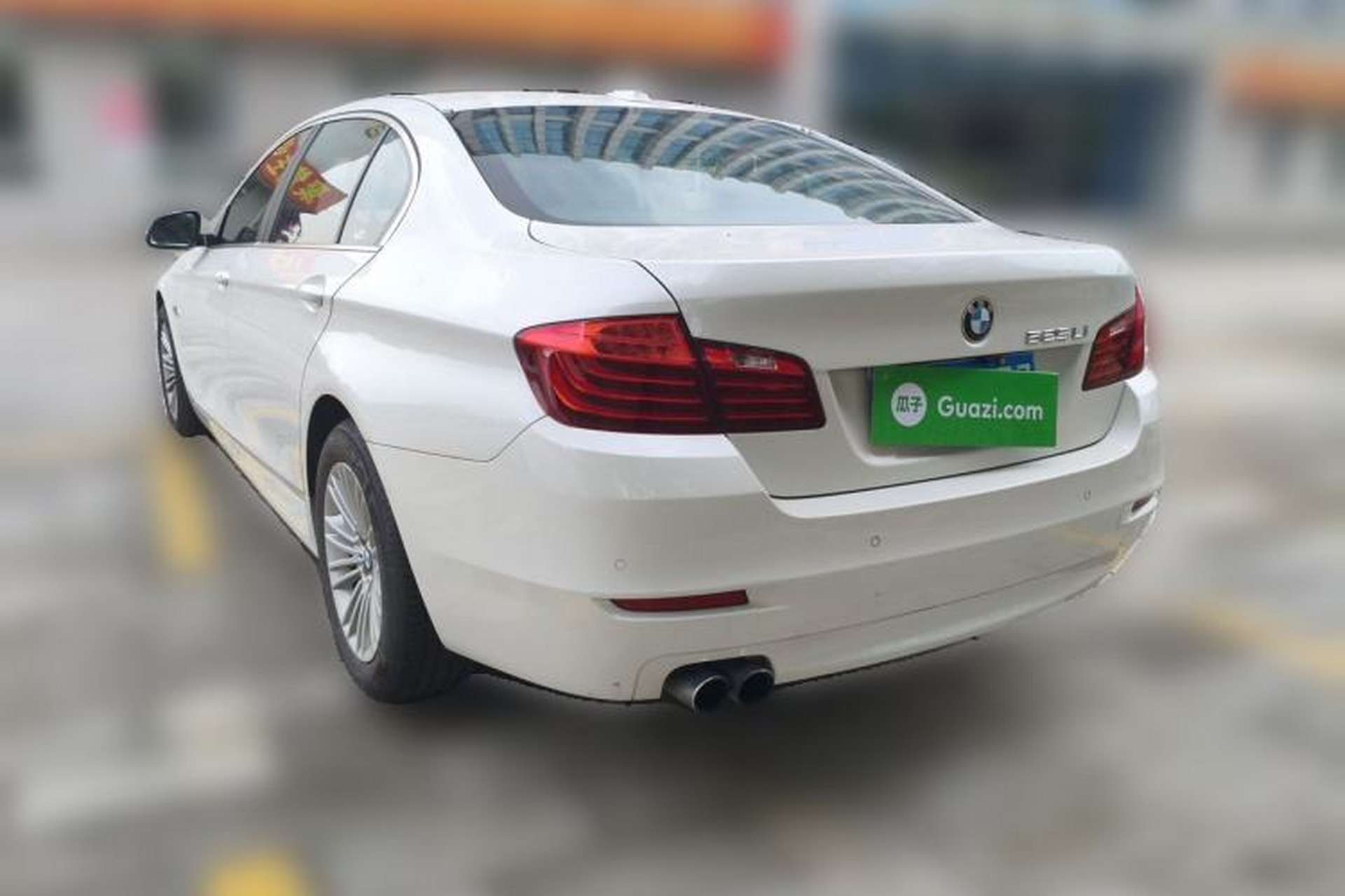 Used BMW 5 Series 2013 525Li Leading Model Rear Left 45 Deg