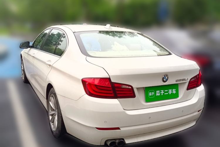 Used BMW 5 Series 2013 525Li Luxury Model Rear Left 45 Deg
