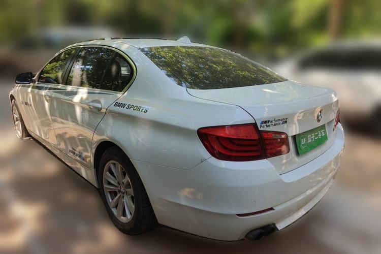 Used BMW 5 Series 2013 525Li Leading Model Rear Left 45 Deg
