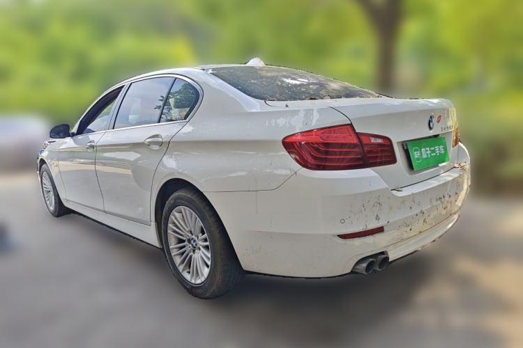 Used BMW 5 Series 2013 525Li Leading Model Rear Left 45 Deg
