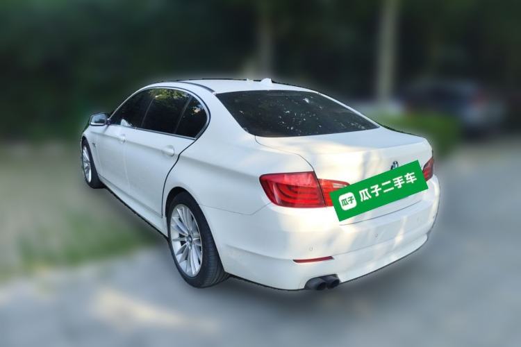 Used BMW 5 Series 2013 525Li Leading Model Rear Left 45 Deg