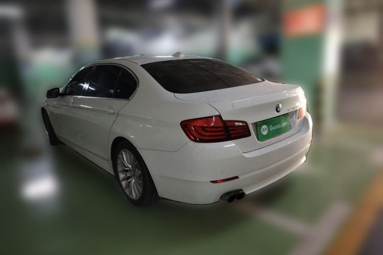 Used BMW 5 Series 2013 525Li Leading Model Rear Left 45 Deg