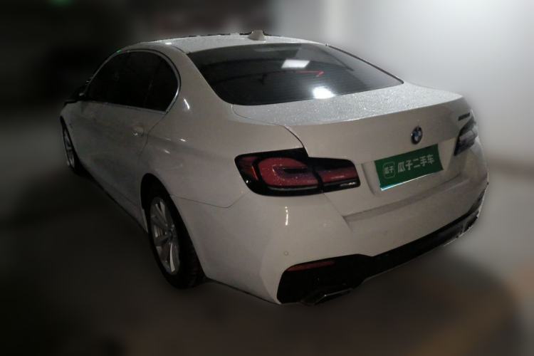 Used BMW 5 Series 2013 525Li Leading Model Rear Left 45 Deg