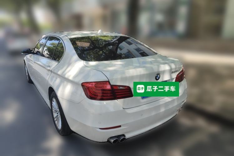 Used BMW 5 Series 2013 525Li Leading Model Rear Left 45 Deg