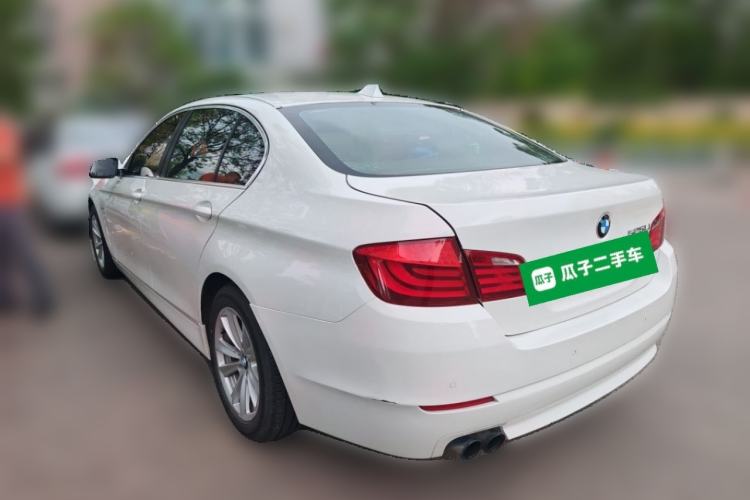 Used BMW 5 Series 2013 525Li Leading Model Rear Left 45 Deg