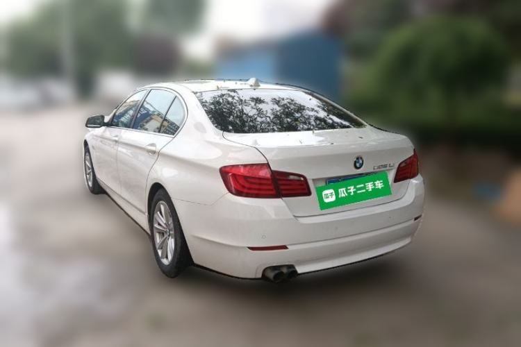 Used BMW 5 Series 2013 525Li Leading Model Rear Left 45 Deg