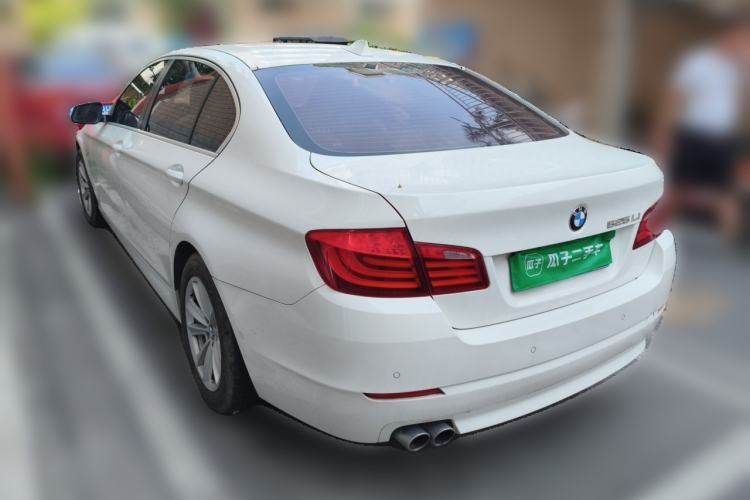 Used BMW 5 Series 2013 525Li Leading Model Rear Left 45 Deg