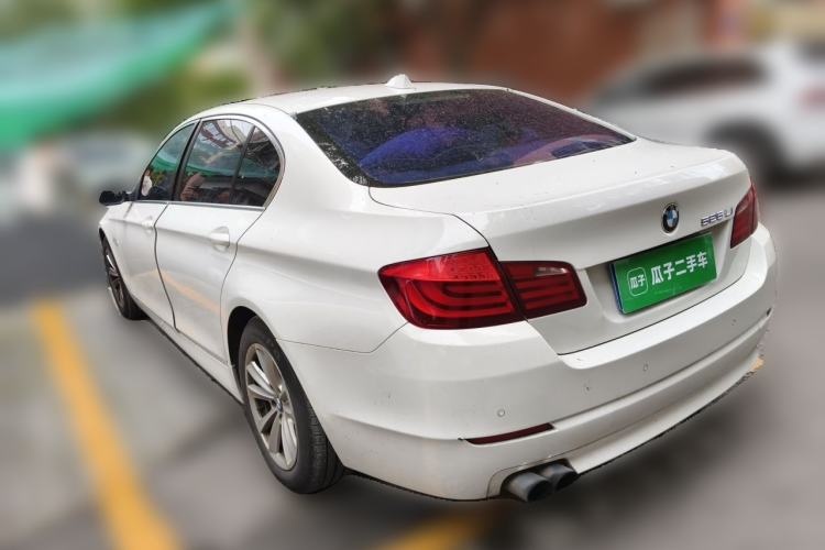 Used BMW 5 Series 2013 525Li Leading Model Rear Left 45 Deg
