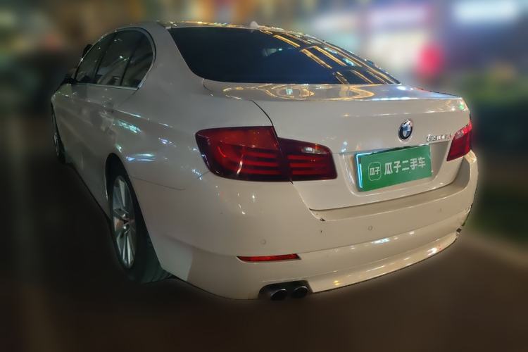 Used BMW 5 Series 2013 530Li Leading Model Rear Left 45 Deg