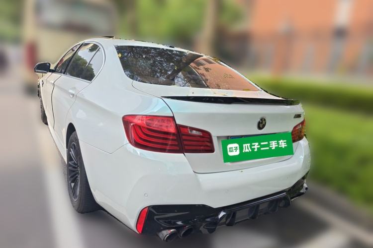 Used BMW 5 Series 2013 525Li Leading Model Rear Left 45 Deg