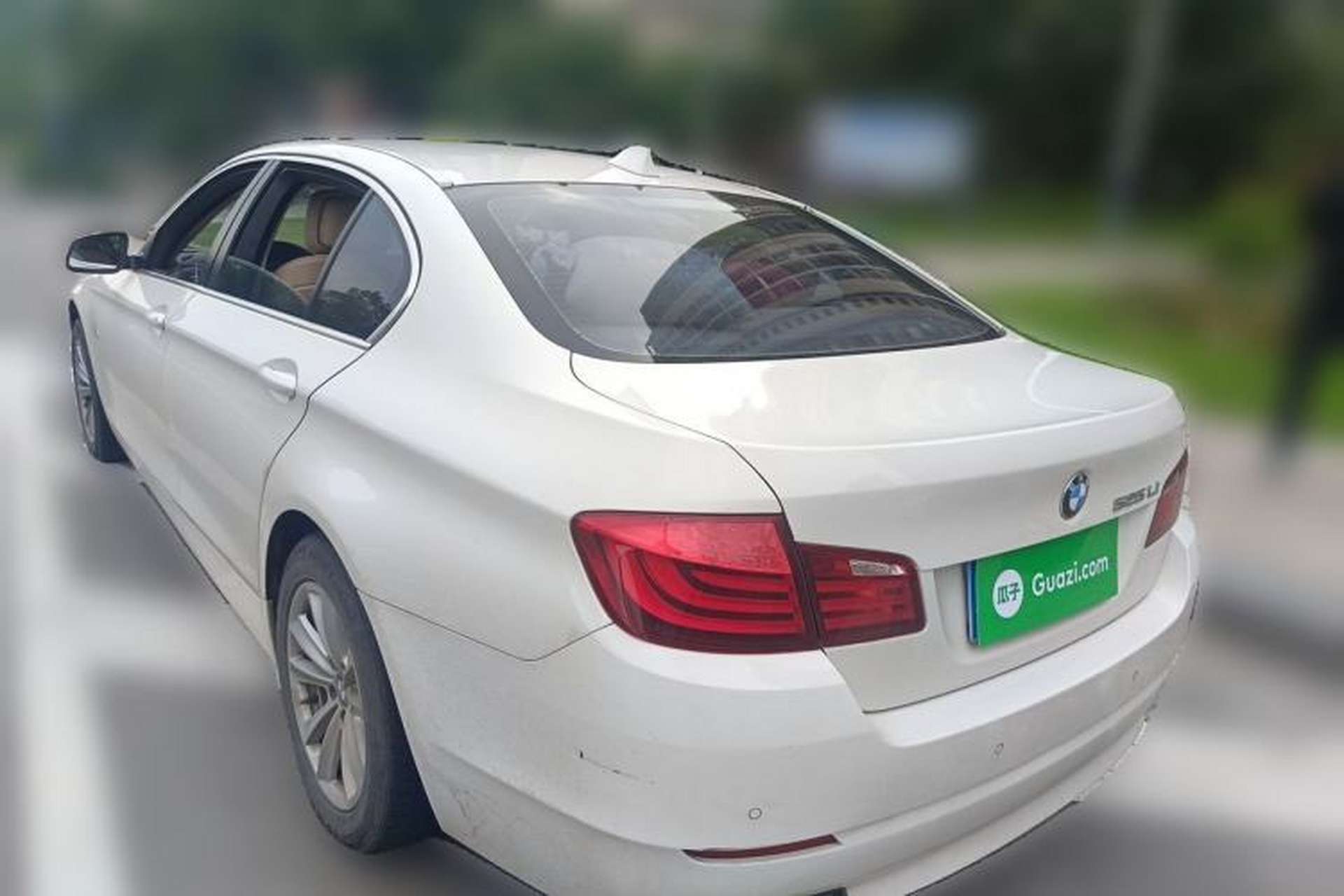 Used BMW 5 Series 2013 525Li Luxury Model Rear Left 45 Deg