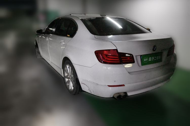 Used BMW 5 Series 2013 530Li Leading Model Rear Left 45 Deg