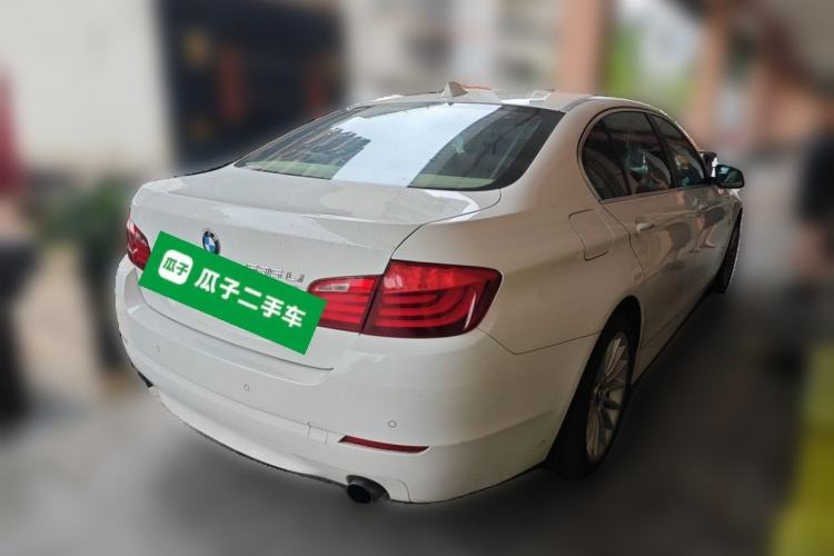 Used BMW 5 Series 2013 535Li Leading Model Rear Right 45 Deg