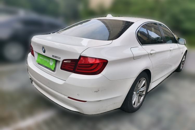 Used BMW 5 Series 2013 520i Elegant Edition Rear Right 45 Deg
