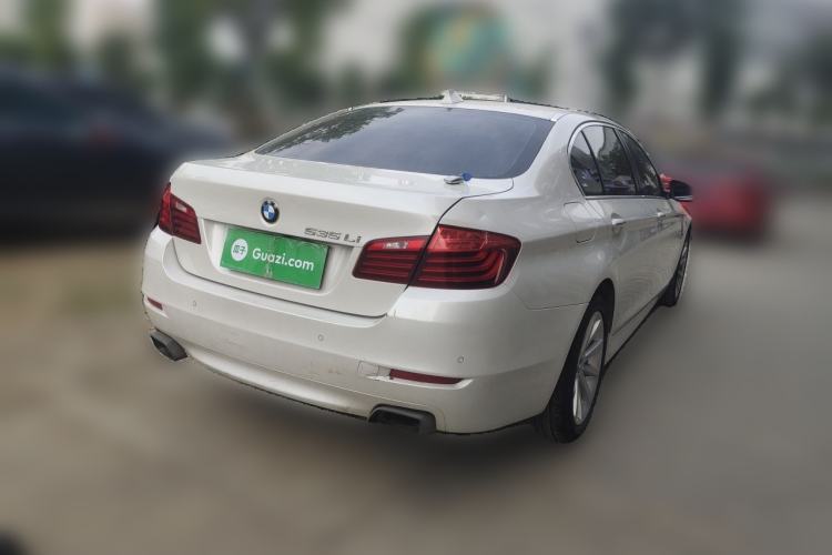 Used BMW 5 Series 2013 535Li Leading Model Rear Right 45 Deg