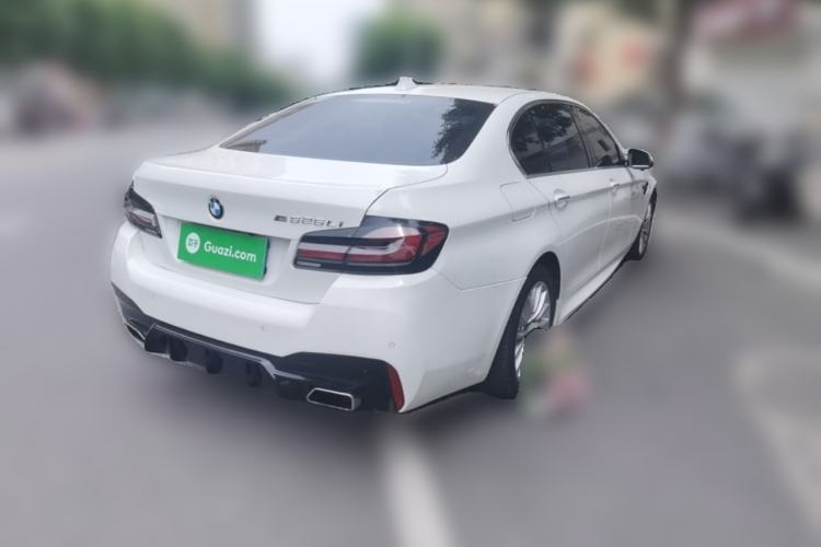 Used BMW 5 Series 2013 525Li Leading Model Rear Right 45 Deg