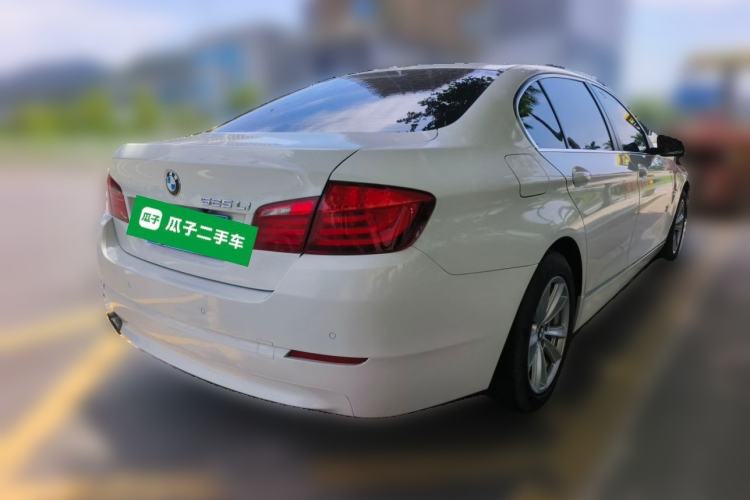 Used BMW 5 Series 2013 525Li Leading Model Rear Right 45 Deg
