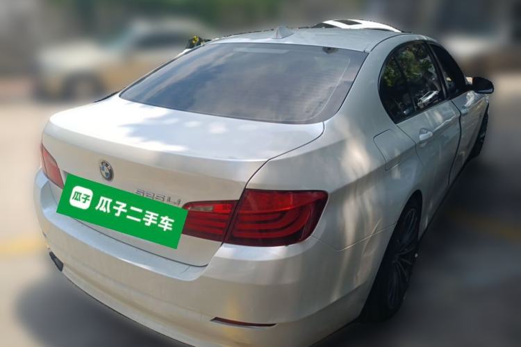 Used BMW 5 Series 2013 525Li Luxury Model Rear Right 45 Deg