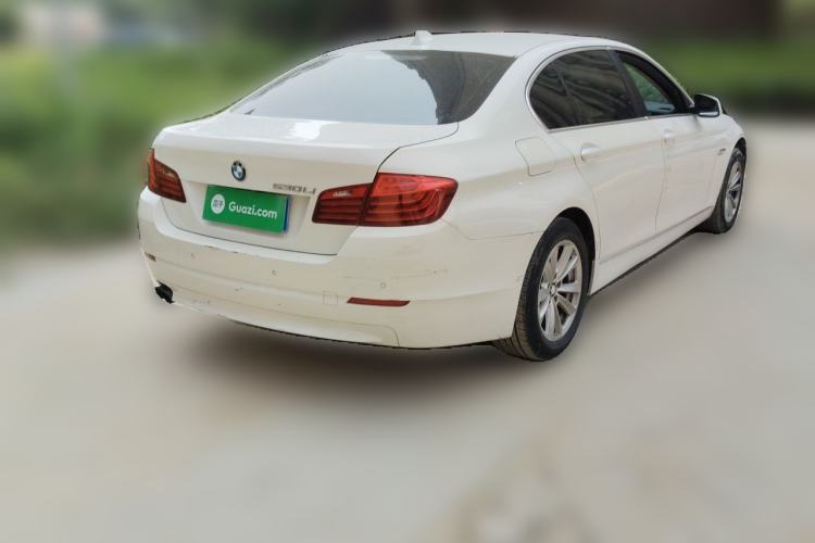Used BMW 5 Series 2013 525Li Leading Model Rear Right 45 Deg