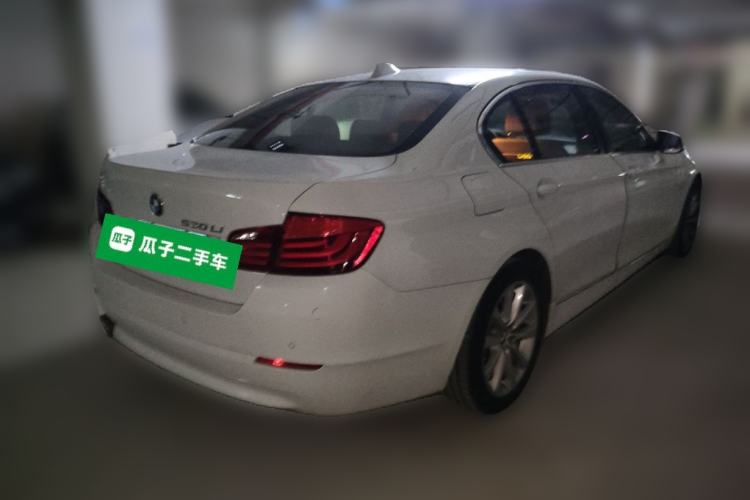 Used BMW 5 Series 2013 530Li Leading Model Rear Right 45 Deg