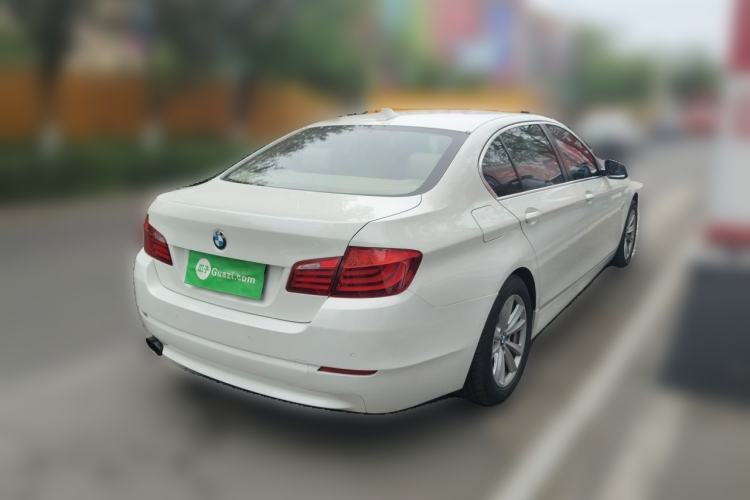 Used BMW 5 Series 2013 525Li Leading Model Rear Right 45 Deg