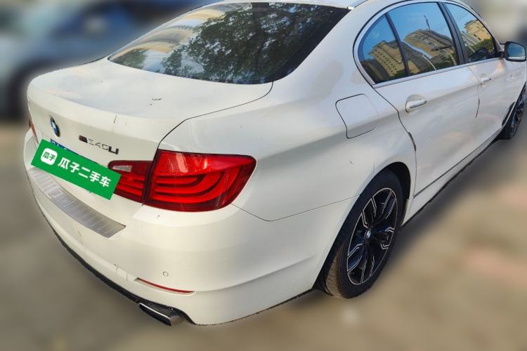 Used BMW 5 Series 2013 535Li Leading Model Rear Right 45 Deg