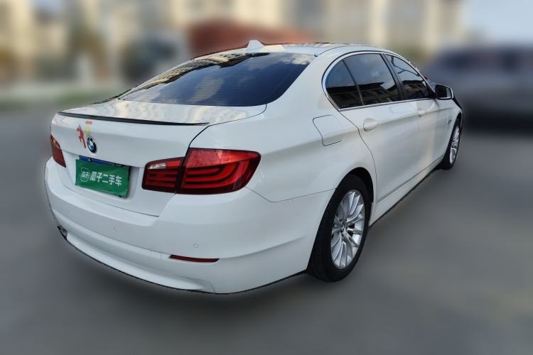 Used BMW 5 Series 2013 525Li Luxury Model Rear Right 45 Deg