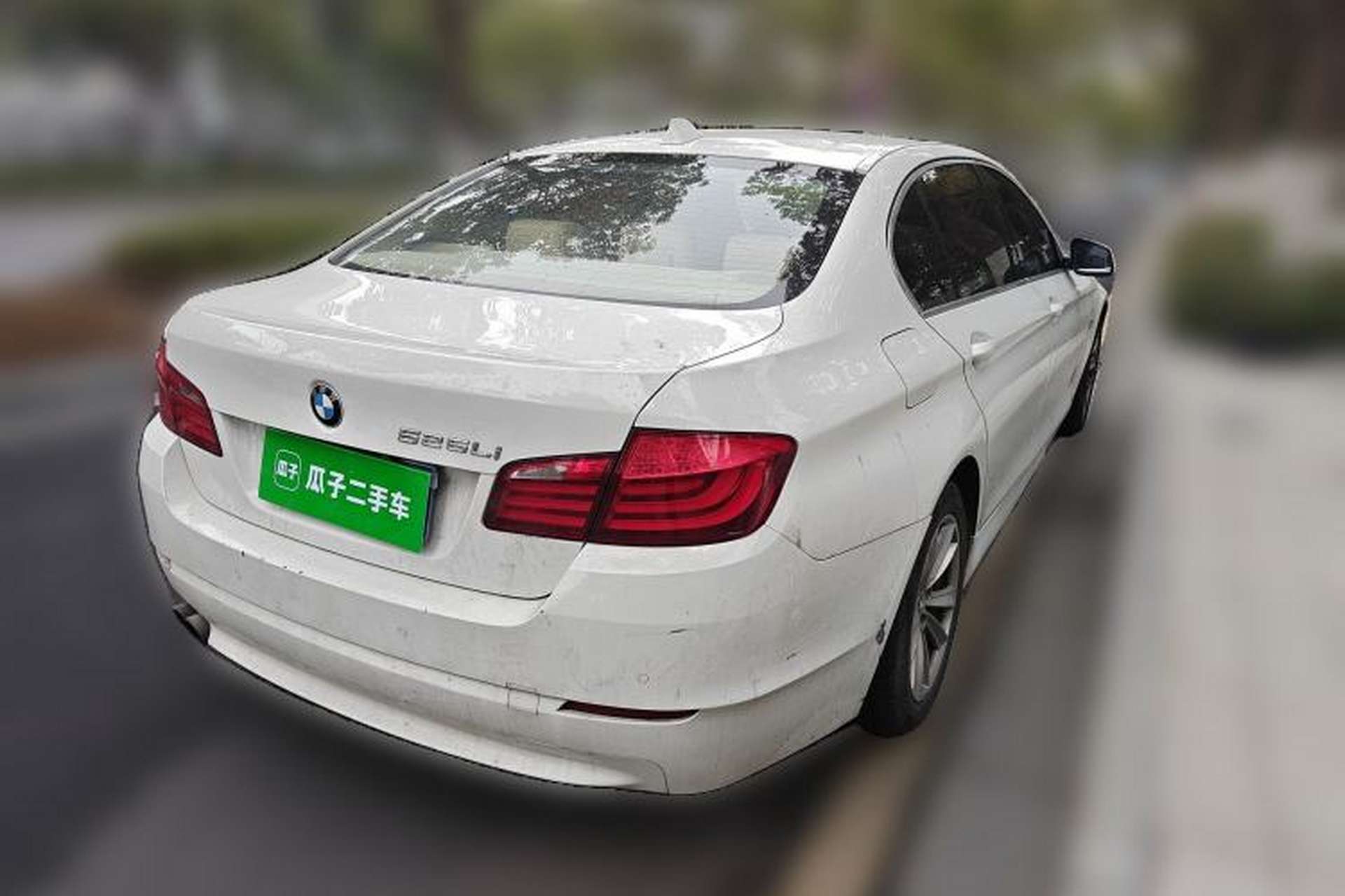 Used BMW 5 Series 2013 520Li Elegant Edition Rear Right 45 Deg