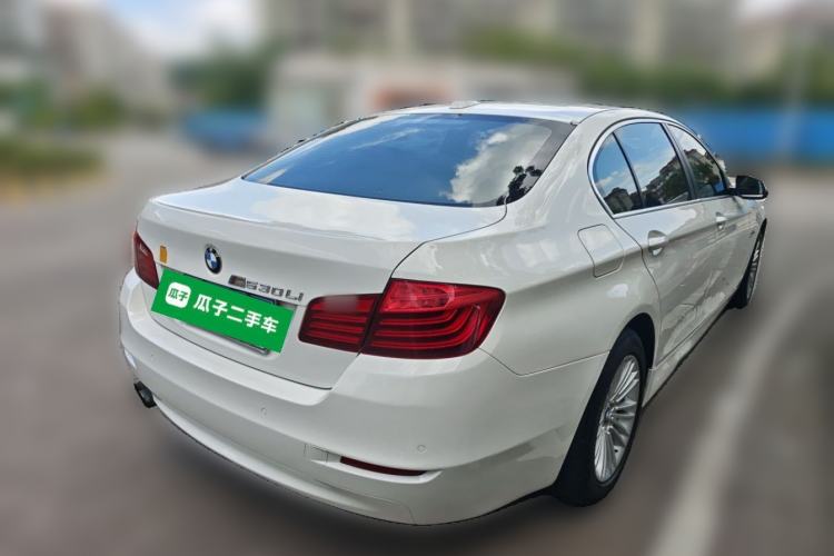 Used BMW 5 Series 2013 525Li Leading Model Rear Right 45 Deg