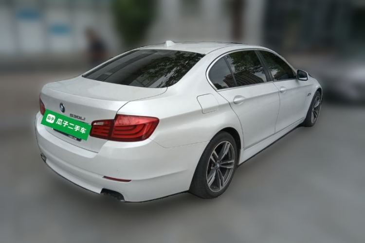 Used BMW 5 Series 2013 530Li Leading Model Rear Right 45 Deg