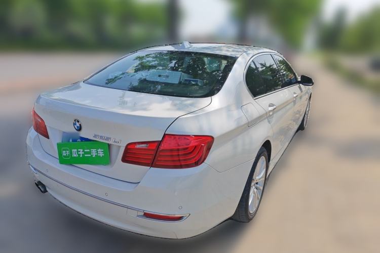 Used BMW 5 Series 2013 525Li Leading Model Rear Right 45 Deg