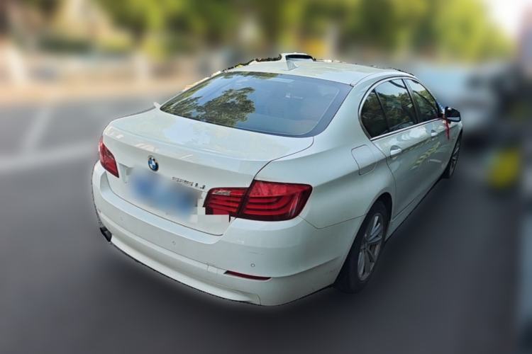 Used BMW 5 Series 2013 525Li Leading Model Rear Right 45 Deg