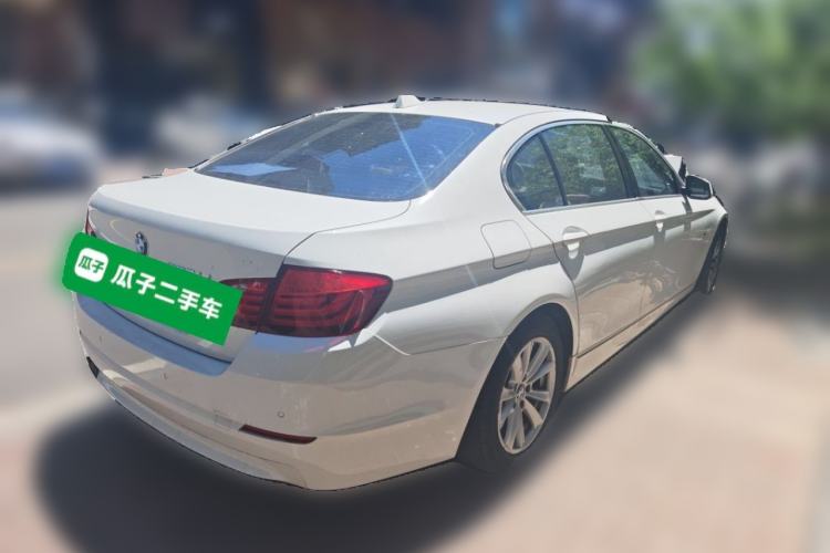 Used BMW 5 Series 2013 525Li Leading Model Rear Right 45 Deg