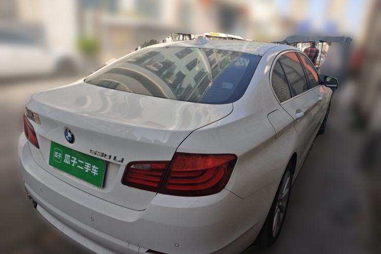 Used BMW 5 Series 2013 530Li Leading Model Rear Right 45 Deg