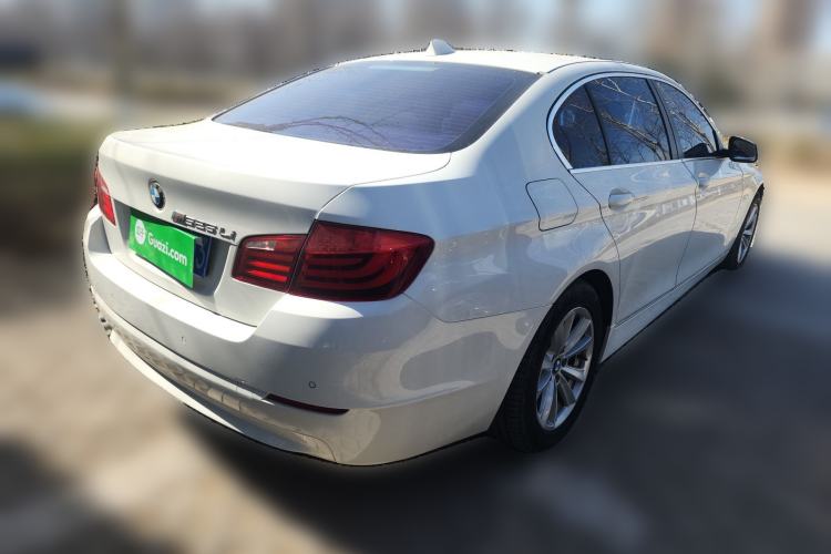 Used BMW 5 Series 2013 525Li Luxury Model Rear Right 45 Deg
