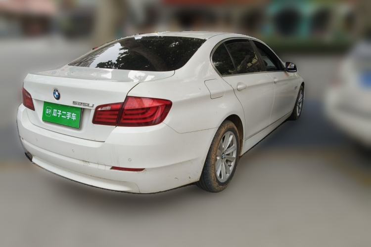 Used BMW 5 Series 2013 525Li Leading Model Rear Right 45 Deg