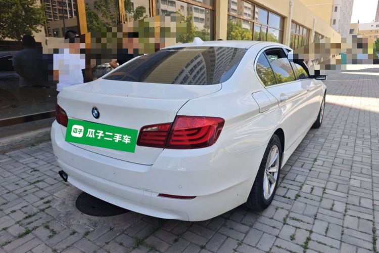 Used BMW 5 Series 2013 520Li Elegant Edition Rear Right 45 Deg