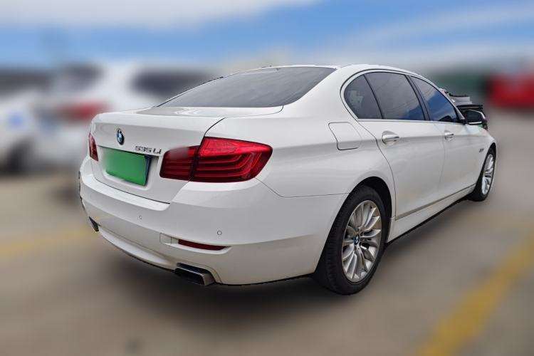 Used BMW 5 Series 2013 535Li Leading Model Rear Right 45 Deg