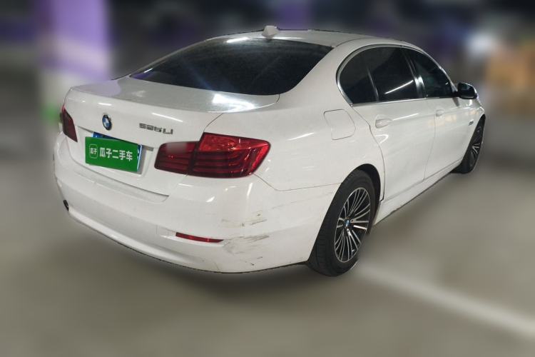 Used BMW 5 Series 2013 525Li Leading Model Rear Right 45 Deg