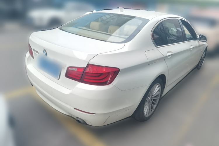 Used BMW 5 Series 2013 535Li Leading Model Rear Right 45 Deg