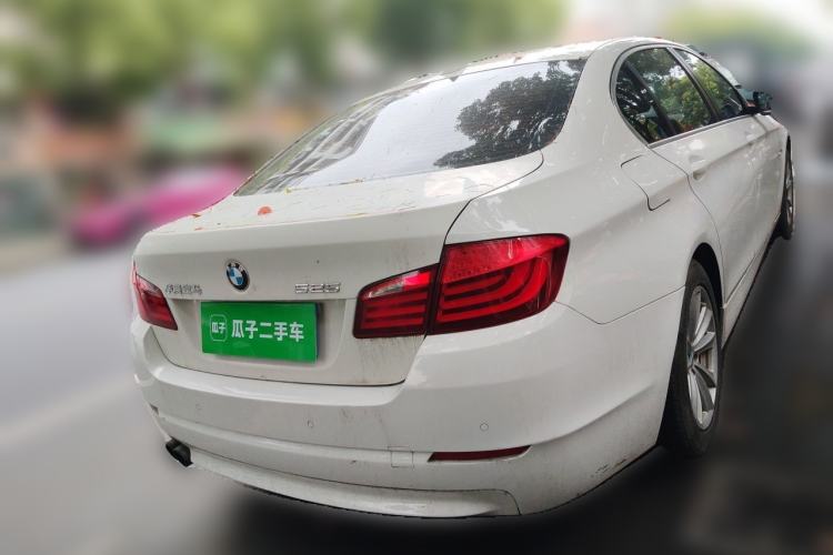 Used BMW 5 Series 2013 525Li Leading Model Rear Right 45 Deg